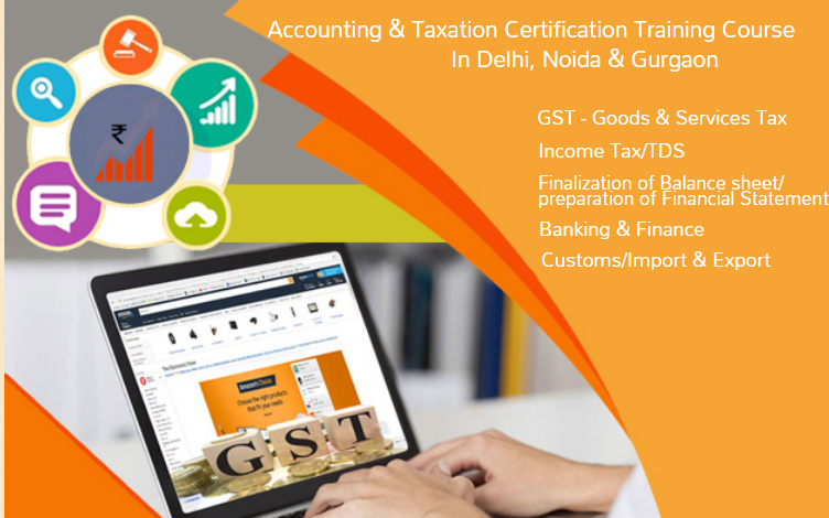 Best GST Practical Course in Delhi, 110024, SLA Accounting Institute, Taxation and Tally Prime