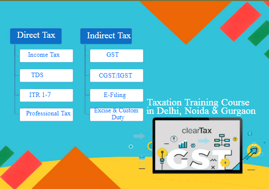 GST Certification Course in Delhi 110045, Get Valid Certification by SLA. GST and Accounting